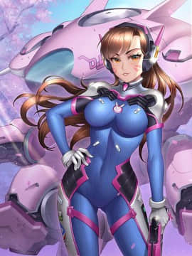 [Overwatch] D.VA 驾驶服合集