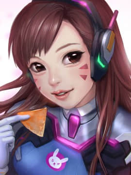 [Overwatch] D.VA 驾驶服合集_2524015