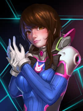 [Overwatch] D.VA 驾驶服合集_2462114