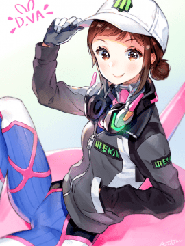 [Overwatch] D.VA 驾驶服合集_3233666