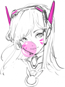 [Overwatch] D.VA 驾驶服合集_2420764