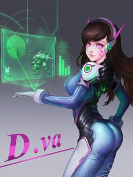 [Overwatch] D.VA 驾驶服合集_2697210