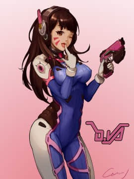 [Overwatch] D.VA 驾驶服合集_2625833