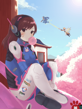 [Overwatch] D.VA 驾驶服合集_2393067