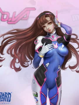 [Overwatch] D.VA 驾驶服合集_2703240