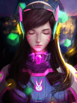 [Overwatch] D.VA 驾驶服合集_2443944