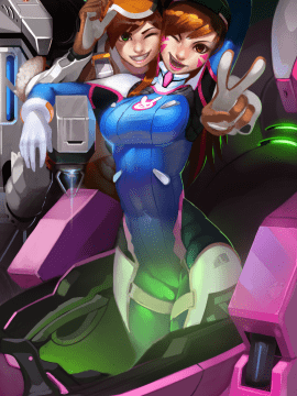 [Overwatch] D.VA 驾驶服合集_2502440