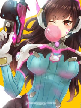 [Overwatch] D.VA 驾驶服合集_2429560