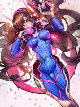 [Overwatch] D.VA 驾驶服合集_3239903