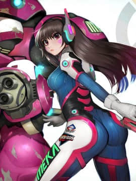 [Overwatch] D.VA 驾驶服合集_2427711