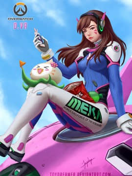 [Overwatch] D.VA 驾驶服合集_2710586