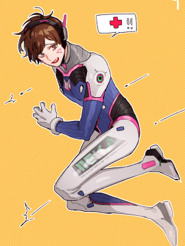 [Overwatch] D.VA 驾驶服合集_2618514