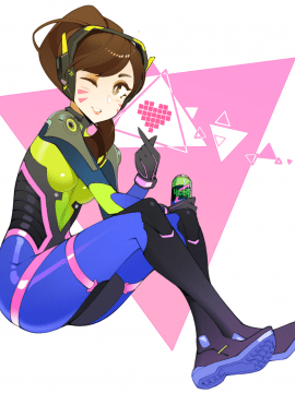 [Overwatch] D.VA 驾驶服合集_4250243