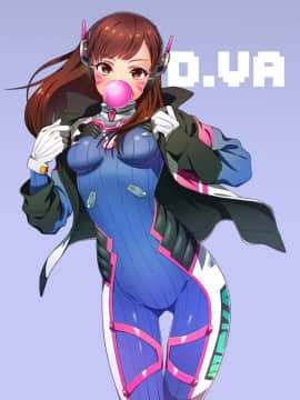 [Overwatch] D.VA 驾驶服合集_2728544