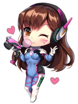 [Overwatch] D.VA 驾驶服合集_3245379