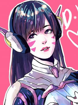 [Overwatch] D.VA 驾驶服合集_2917469