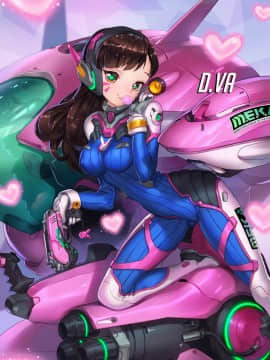 [Overwatch] D.VA 驾驶服合集_2451272