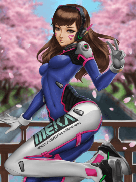 [Overwatch] D.VA 驾驶服合集_2853109