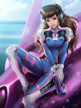 [Overwatch] D.VA 驾驶服合集_2729053