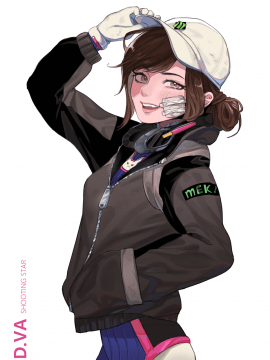 [Overwatch] D.VA 驾驶服合集_3887289