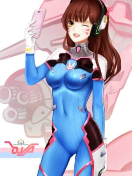 [Overwatch] D.VA 驾驶服合集_2407935