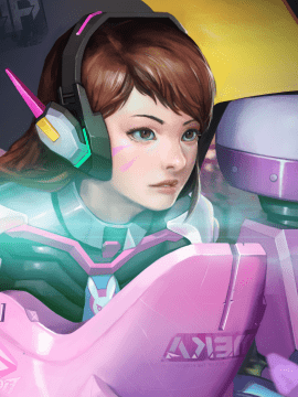 [Overwatch] D.VA 驾驶服合集_2601902