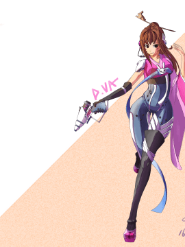 [Overwatch] D.VA 驾驶服合集_2777751