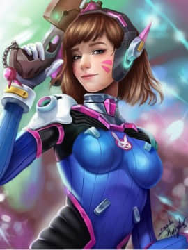 [Overwatch] D.VA 驾驶服合集_2932303