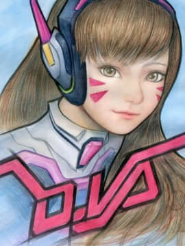 [Overwatch] D.VA 驾驶服合集_2632603