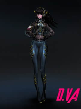 [Overwatch] D.VA 驾驶服合集_2514875