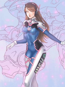 [Overwatch] D.VA 驾驶服合集_2421546