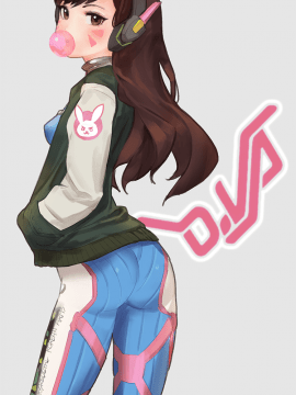 [Overwatch] D.VA 驾驶服合集_2591048