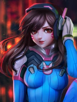 [Overwatch] D.VA 驾驶服合集_3029288