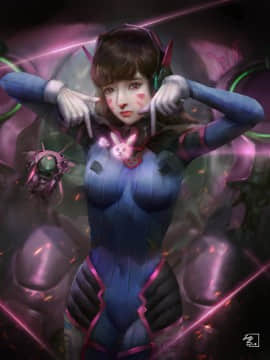 [Overwatch] D.VA 驾驶服合集_2743926