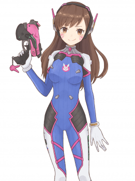 [Overwatch] D.VA 驾驶服合集_2605359