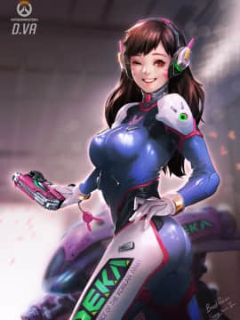 [Overwatch] D.VA 驾驶服合集_2710610