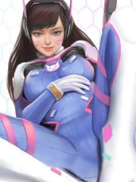 [Overwatch] D.VA 驾驶服合集_2630781