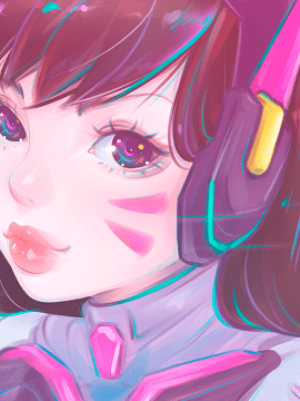 [Overwatch] D.VA 驾驶服合集_2383392