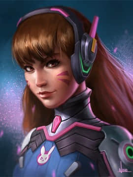 [Overwatch] D.VA 驾驶服合集_2665871