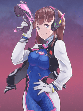 [Overwatch] D.VA 驾驶服合集_2533711