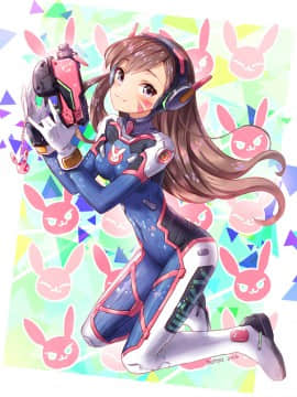 [Overwatch] D.VA 驾驶服合集_2464074