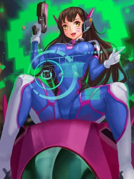 [Overwatch] D.VA 驾驶服合集_2475016