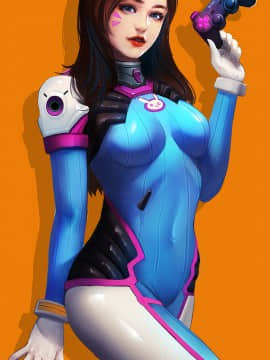 [Overwatch] D.VA 驾驶服合集_2376887