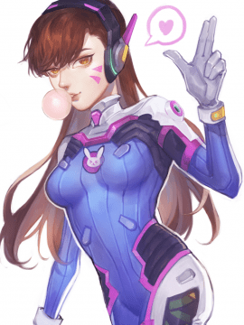 [Overwatch] D.VA 驾驶服合集_2690590