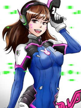 [Overwatch] D.VA 驾驶服合集_2856140