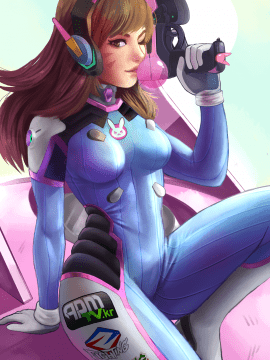 [Overwatch] D.VA 驾驶服合集_2666475