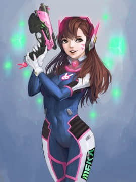 [Overwatch] D.VA 驾驶服合集_2711282