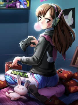 [Overwatch] D.VA 驾驶服合集_3028418