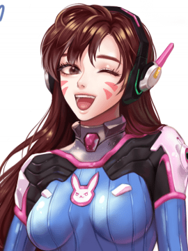 [Overwatch] D.VA 驾驶服合集_2890472