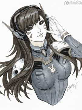 [Overwatch] D.VA 驾驶服合集_2711131